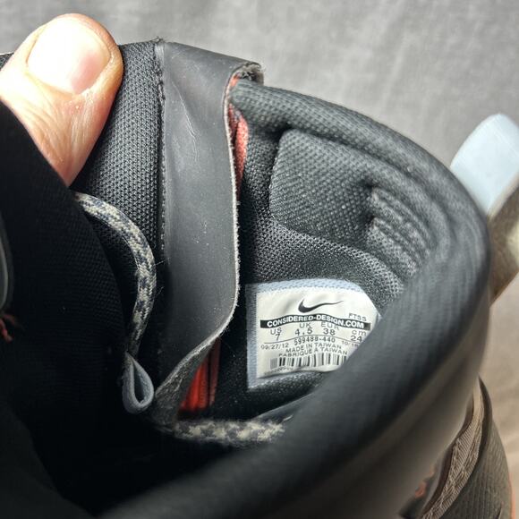 Nike ACG Rain Boots Womens Size 7 Lunarstorm Zip up Ultra Light Blue Coral - Picture 6 of 12